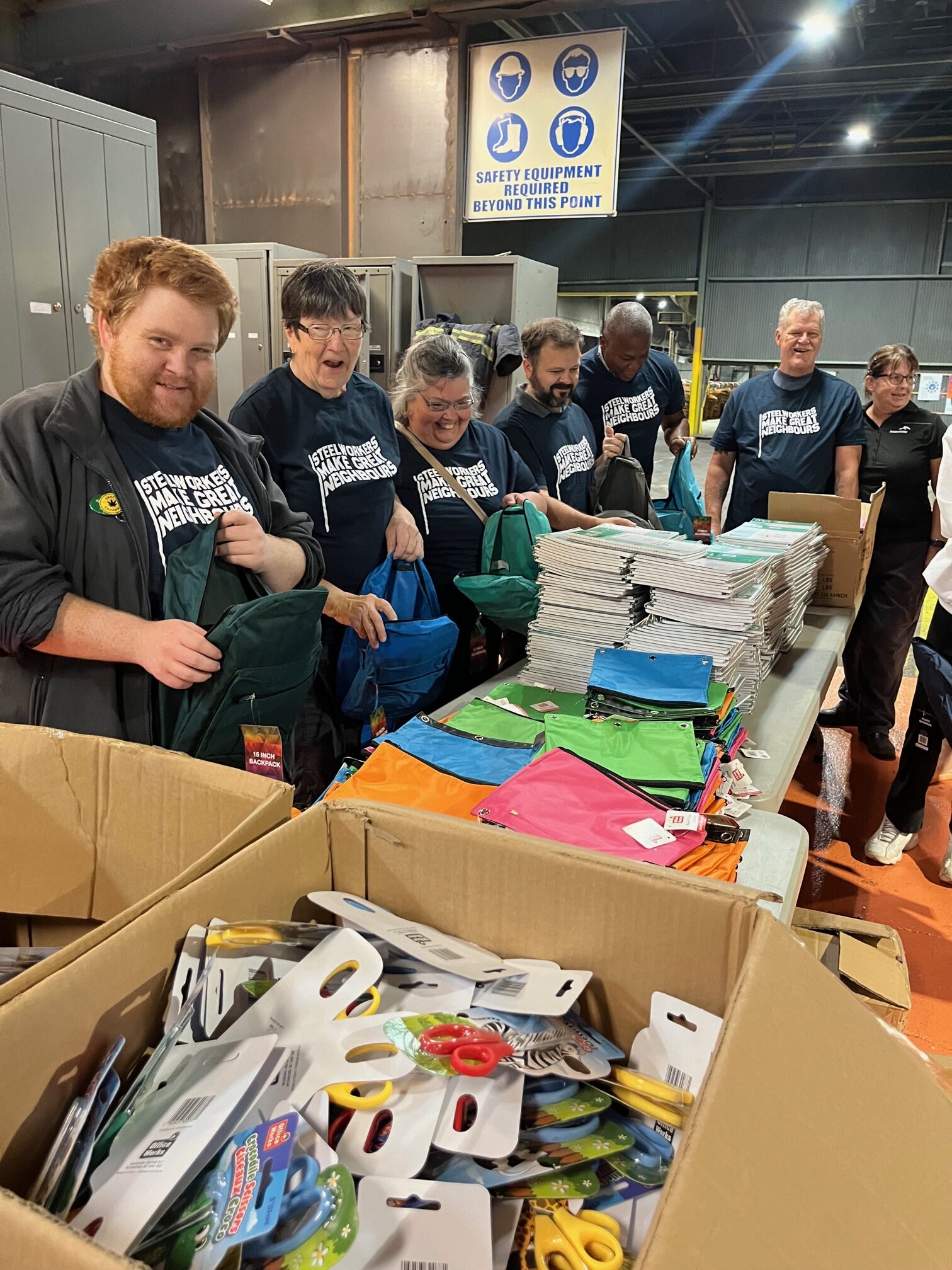 Operation BackPack: Steelworkers, allies deliver back-to-school