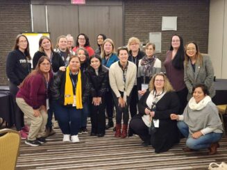 International Partners of the Humanity Fund and USW Members after a workshop at National Women’s Conference