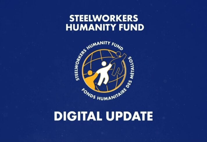 Steelworkers Humanity Fund digital update – September 2023