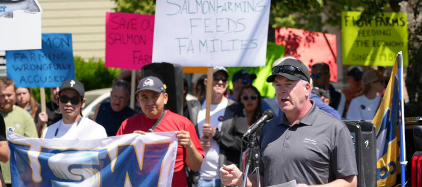 Salmon Farming Rally