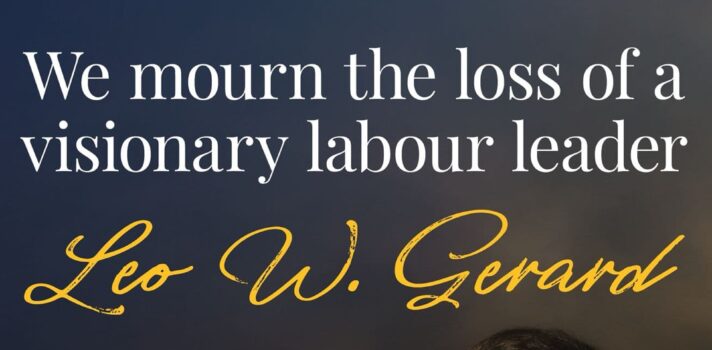 Featured image for USW mourns passing of former President Gerard
