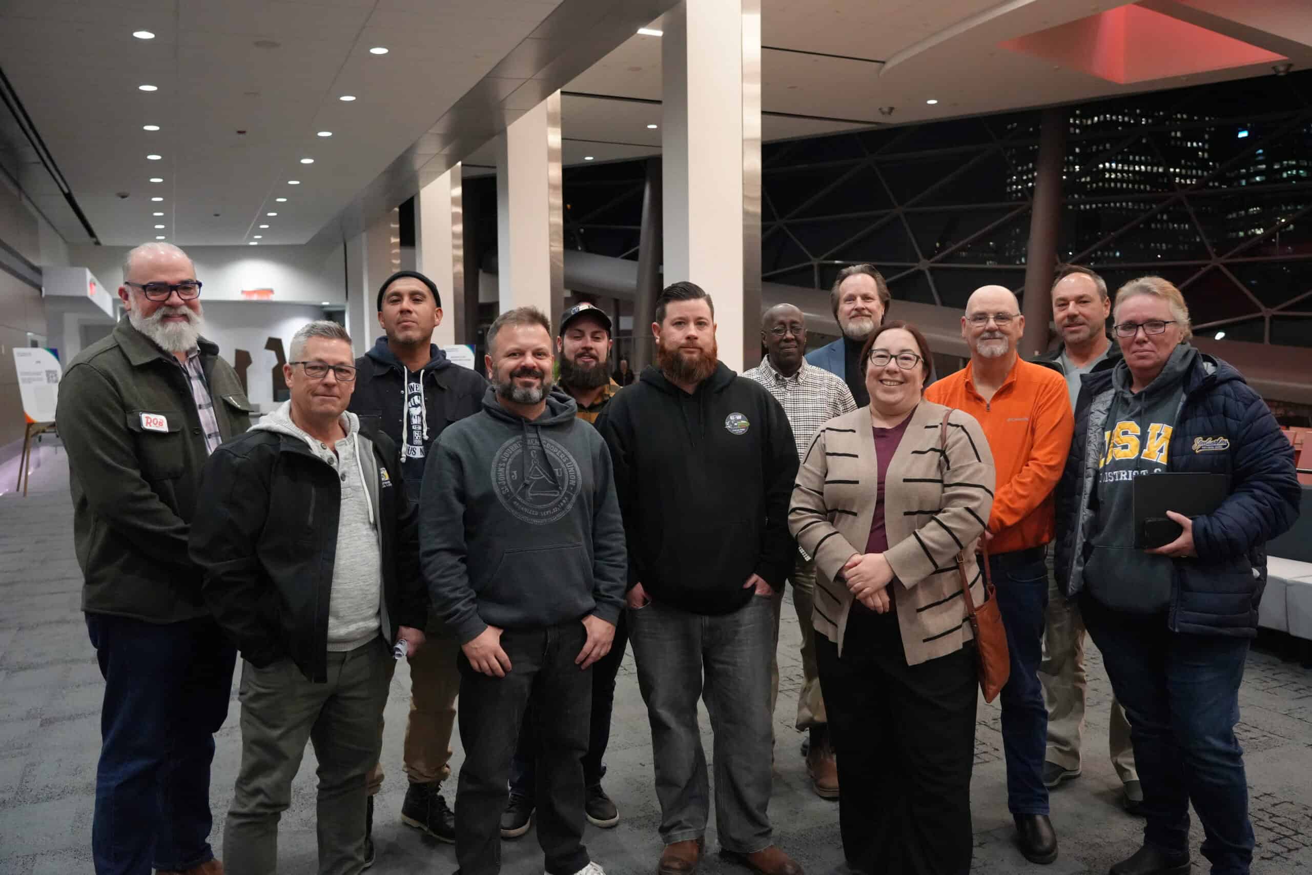 Steelworkers make their voices heard on Parliament Hill for CLC Lobby ...