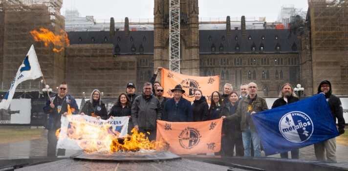 Featured image for Steelworkers on Parliament Hill to advance Indigenous rights