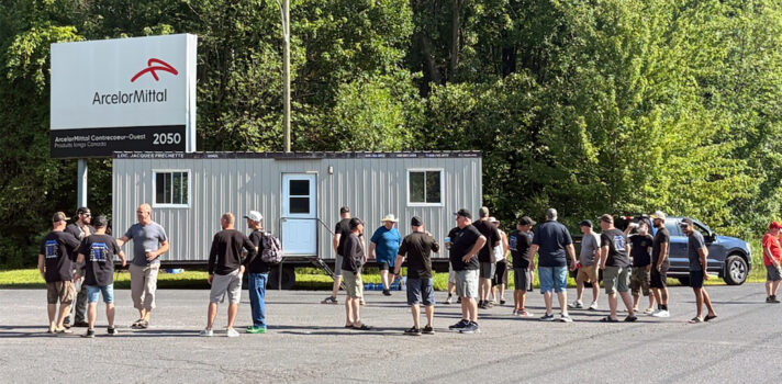 Featured image for Steelworkers on strike at ArcelorMittal over lost purchasing power