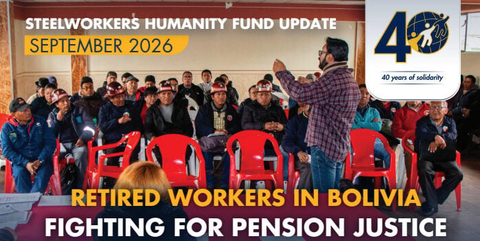 Featured image for Steelworkers Humanity Fund update – September 2026